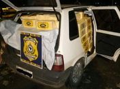 Quase uma tonelada de queijo foi apreendida pela PRF no interior