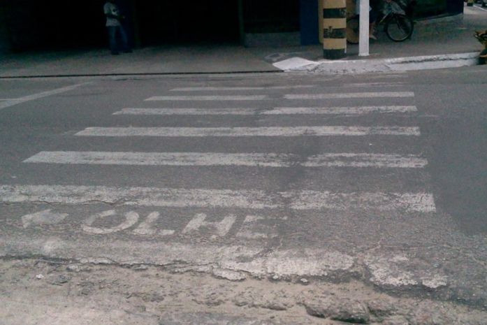 Maceió: Uma cidade que não respeita a faixa de pedestre