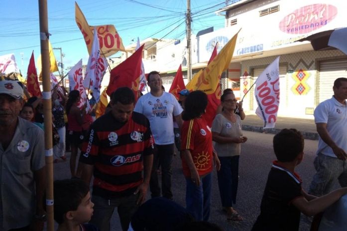 Benedito Bentes foi alvo da caminhada de Fleming