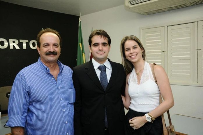 Zé Marcio pai de Lelo e a esposa