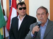Prefeito Cristhiano Matheus e seu secretário Carlito lima