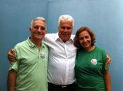 Marcos Vieira, Thomaz Nonô e Leninha em Rio Largo