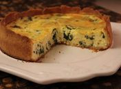 Delícia: torta com queijo minas e ricota leva toque de parmesão