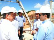 Obras foram visitadas 