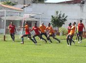 CRB encerra treinos e embarca confiante para Campinas-SP‏