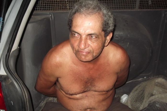 Motorista do ônibus Antônio Batista foi levado para a Central de Polícia