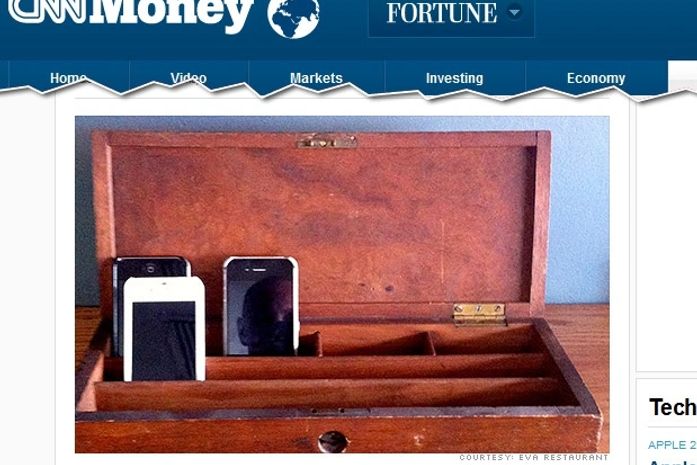 Restaurante dá desconto a cliente que comer sem celular na mesa