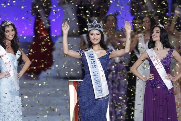 Chinesa Wen Xiayu vence concurso Miss Mundo 2012