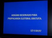 Candidatos iniciam programas eleitorais de TV e Rádio