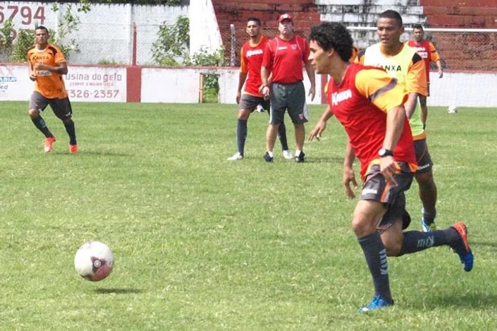 Primeiro treino de Pintado no CRB