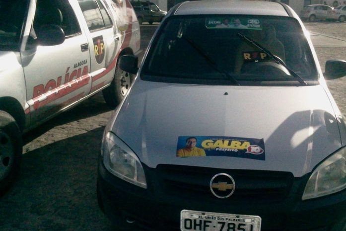 Carro apreendido