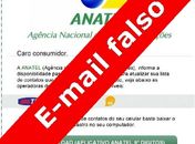 Anatel alerta para novo golpe por e-mail