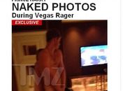 Príncipe Harry no quarto do hotel em Las Vegas