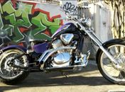 Internauta transforma moto Honda Shadow em 'chopper'