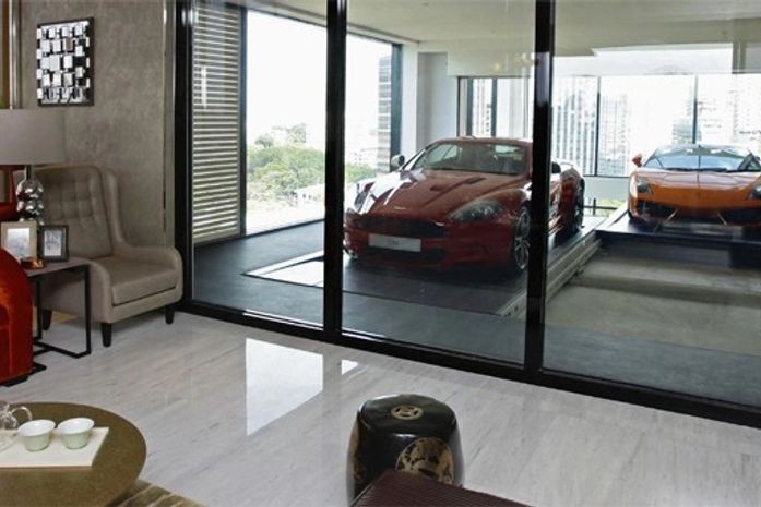 Apartamento de US$ 7,5 milhões tem garagem privativa para carros