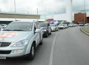 Após ‘eu fico’, cabos eleitorais fazem mega carreata pró-Lessa