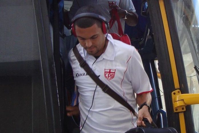 Chegada do CRB no Estádio Rei Pelé