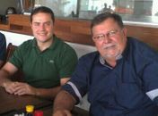 Renan Filho e o vereador Anizao de Murici do PMN