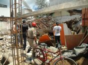 Teto de loja desabou e feriu pessoas em Arapiraca