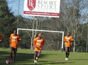 Treino em Atibaia