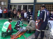 Moradores do Trapiche participam de simulado de emergência