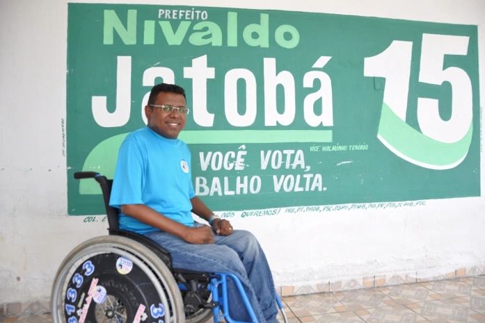 Deficientes físicos realizam carreata em apoio a Jatobá