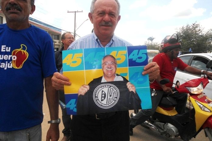 Senador "Biu de Lira" voltou a dançar, para a eleição em Arapiraca esquentar