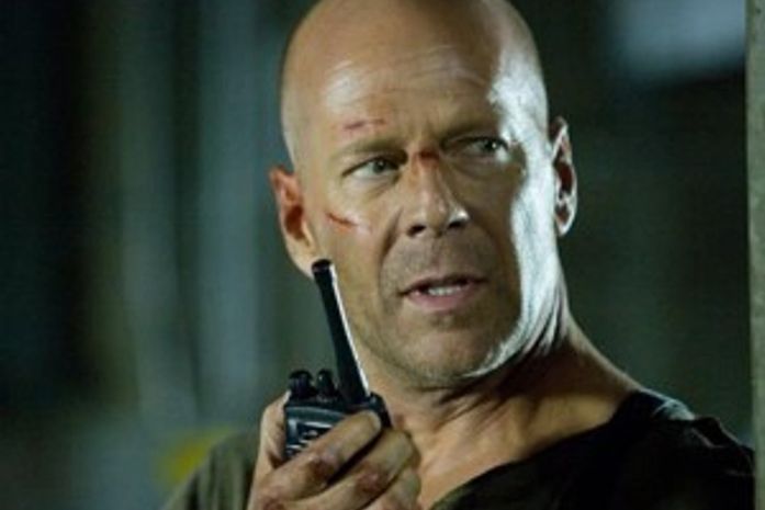 Bruce Willis em 'Duro de matar' 