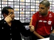 Adriano se desculpa por falta e avisa: 'Se eu não agir, irei largar o futebol'