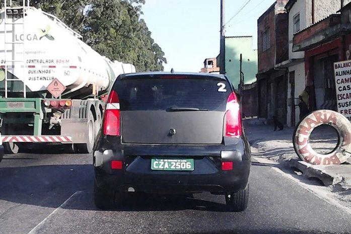 Internauta flagra o Volkswagen Up! em São Paulo