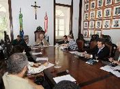 Nonô na reunião do Cepram