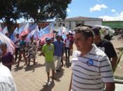 Flavio Emilio no povoado de Canafístula