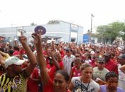 Em Major, manifestantes vão às ruas em repúdio à oposição