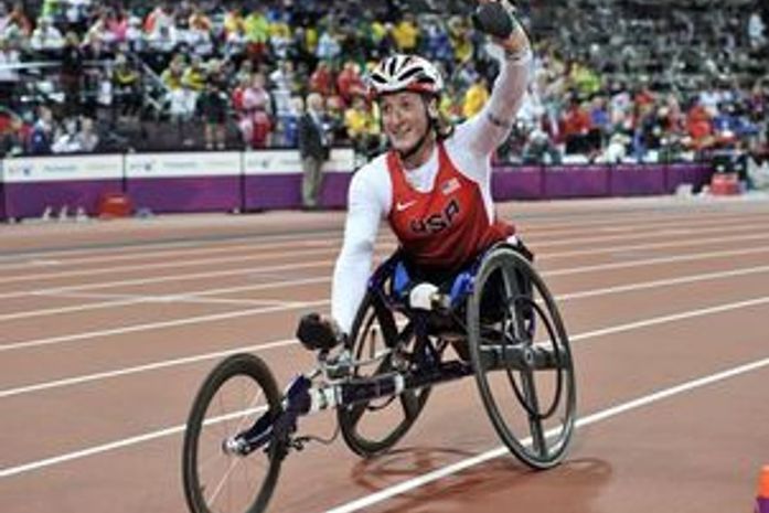 Cadeirante americana é exemplo de versatilidade na Paraolimpíada
