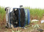 Acidente na AL-220 deixa uma pessoa morta e nove feridas