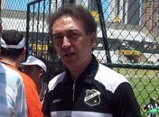 Presidente do ABC Rubens Guilherme, clicado no Frasqueirão