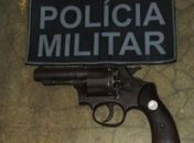 Polícia apreende arma de fogo em Olho D?agua Grande