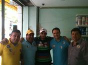 James, vereador tucano Geraldo,Renan Filho e deputado tucano Edval Gaia