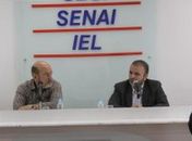 Jeferson Morais na Fiea ao lado do presidente José Carlos Lira