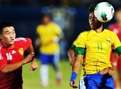 Brasil faz 8 na China e empolga torcida em Recife