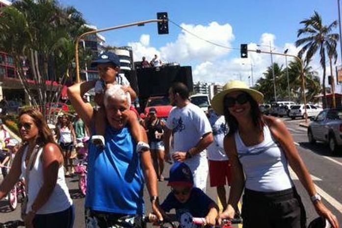 Nonô com a esposa Francisca e os filhos Francisco e Eunice