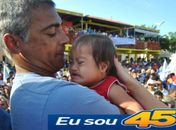 Romaria e a criança em Santana do Ipanema