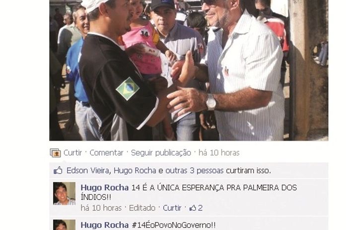 Desembargadora Elisabeth Carvalho tem parentes envolvidos na campanha de Petrúcio