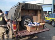 PRF detém pai e filho com mercadoria sem nota fiscal