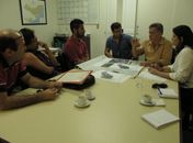 Reunião da equipe do IMA
