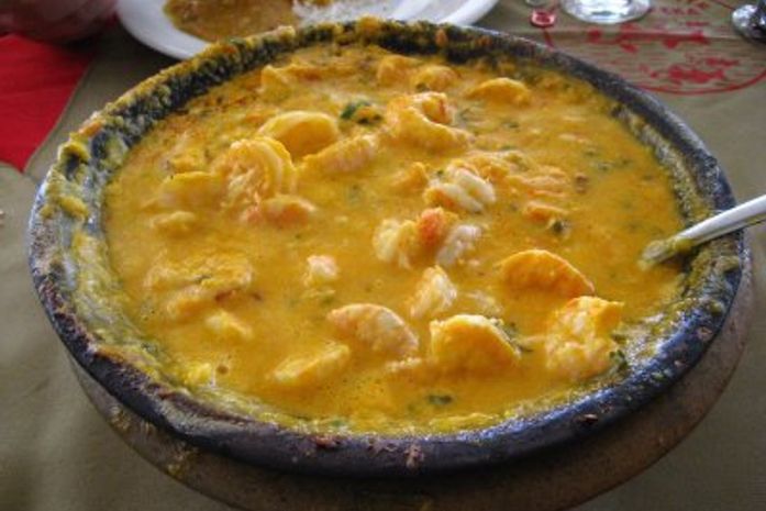 Muqueca de camarão