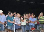 Silvana Ramalho fala no palanque de Nivaldo Jatobá