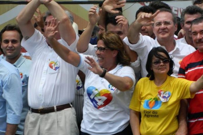 Collor, Célia e Renan