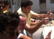 Mauricio Quintella, Biu e Rui no Papódromo do Dique Estrada agora à pouco