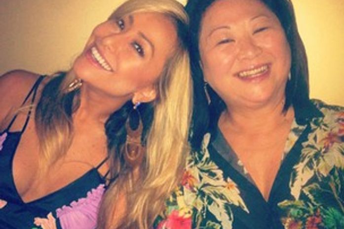 Sabrina Sato e a mãe, D. Kika